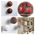 thumbnail image 4 of Support de Plante en Fer 3 Pcs Portable Pré-Percé Double Trou Remplacement Mural Rond Balcon Pot de Fleurs Support 20CM Pliable, 4 of 9
