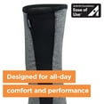 thumbnail image 3 of Brownmed IMAK Compression Arthritis Knee Sleeve - XS - Heather Gray, 3 of 6