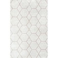 thumbnail image 2 of nuLOOM Veronica Geometric Honeycomb Area Rug, 6' 7" x 9', Light Pink, 2 of 9