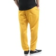 thumbnail image 3 of Ma Croix Mens Sweatpants Jogger with Pockets (5X-Large, Gold), 3 of 4