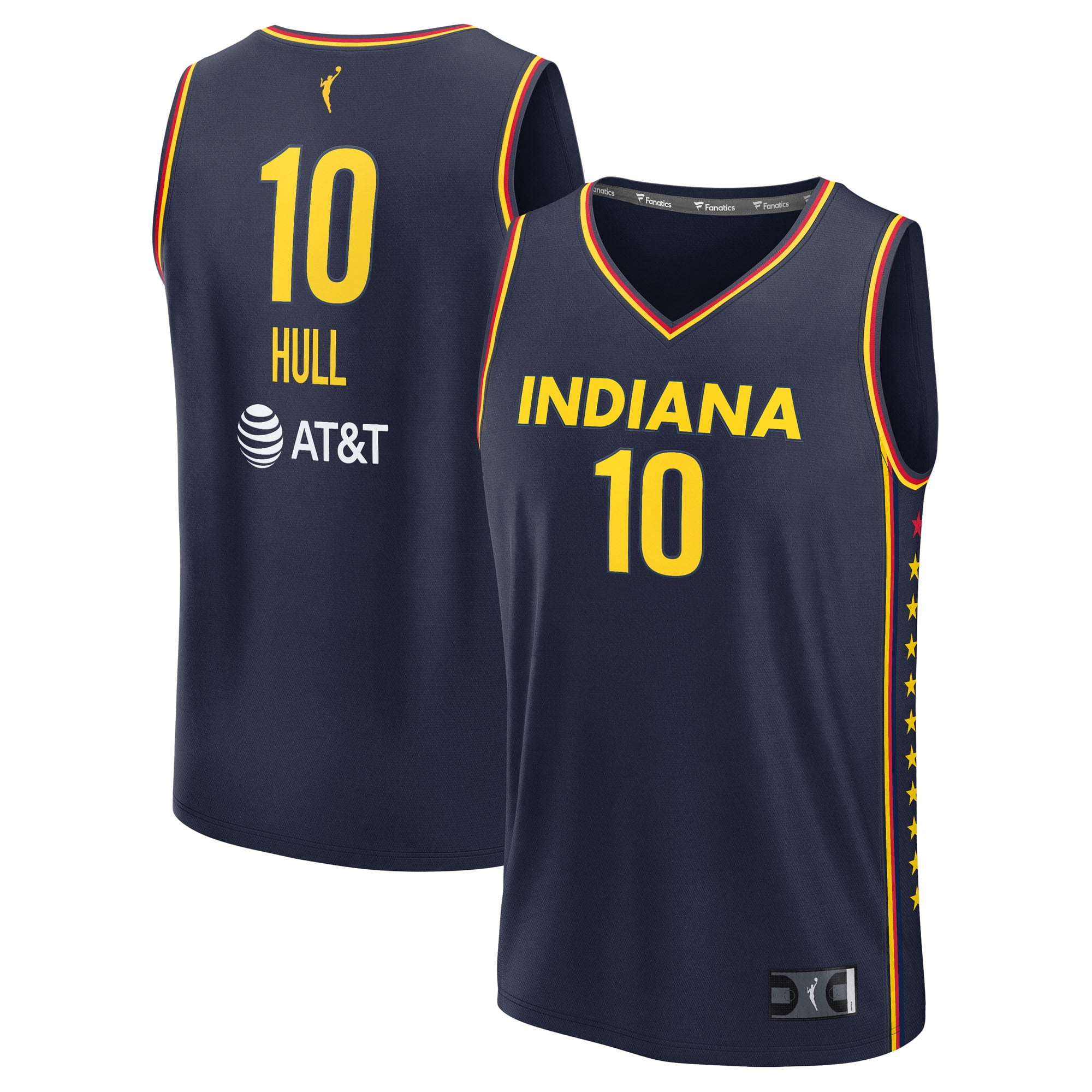 Youth Fanatics Lexie Hull Navy Indiana Fever Explorer Edition Fast Break Replica Jersey