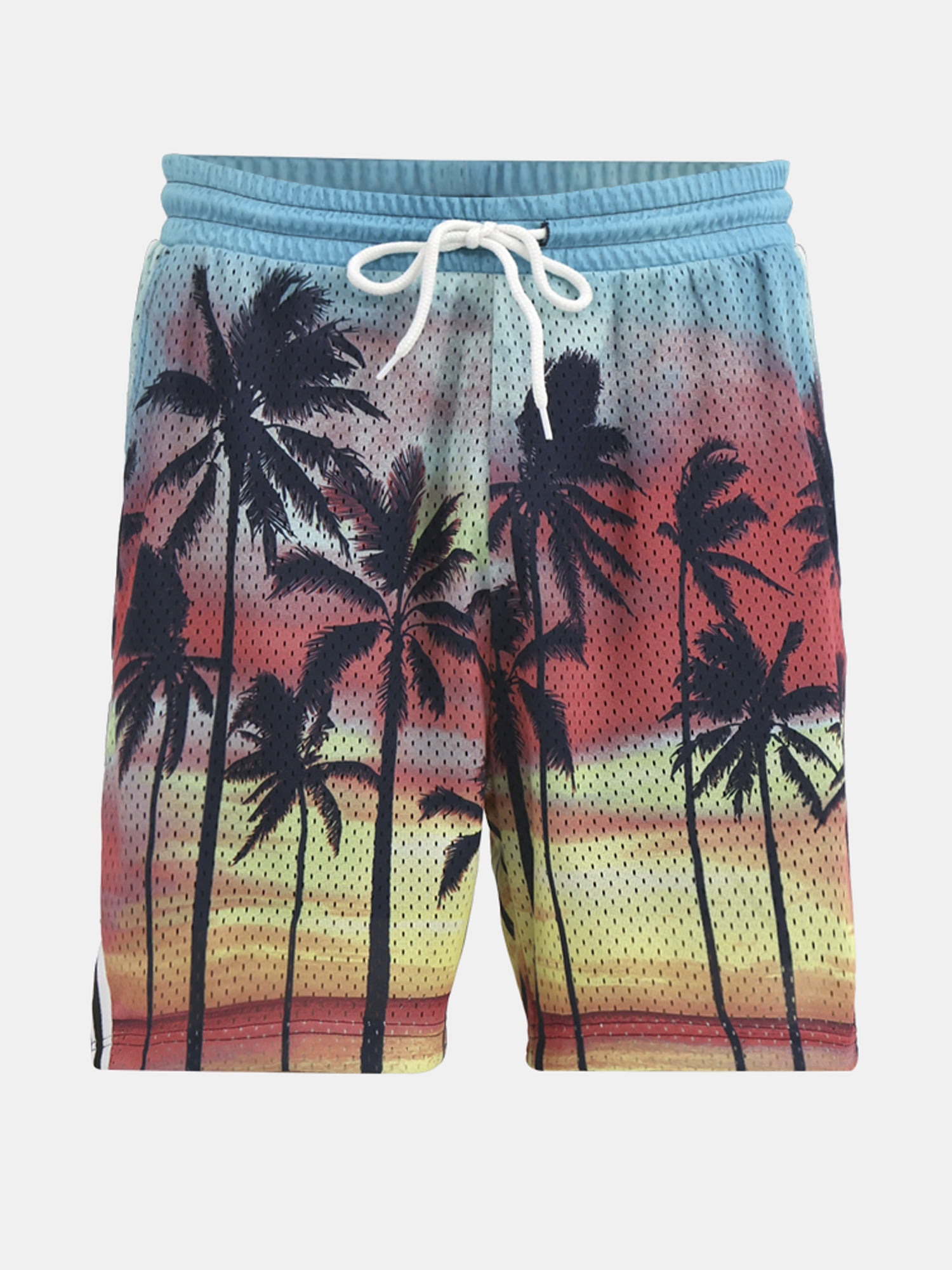 No Boundaries Men's & Big Men's Solid and Printed Mesh Shorts, Sizes XS-5XL