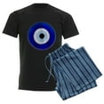 thumbnail image 6 of CafePress - Nazar Amulet Evil Eye Protection Pajamas - Men's Dark Loose Fit Cotton Pajama Set, 6 of 7