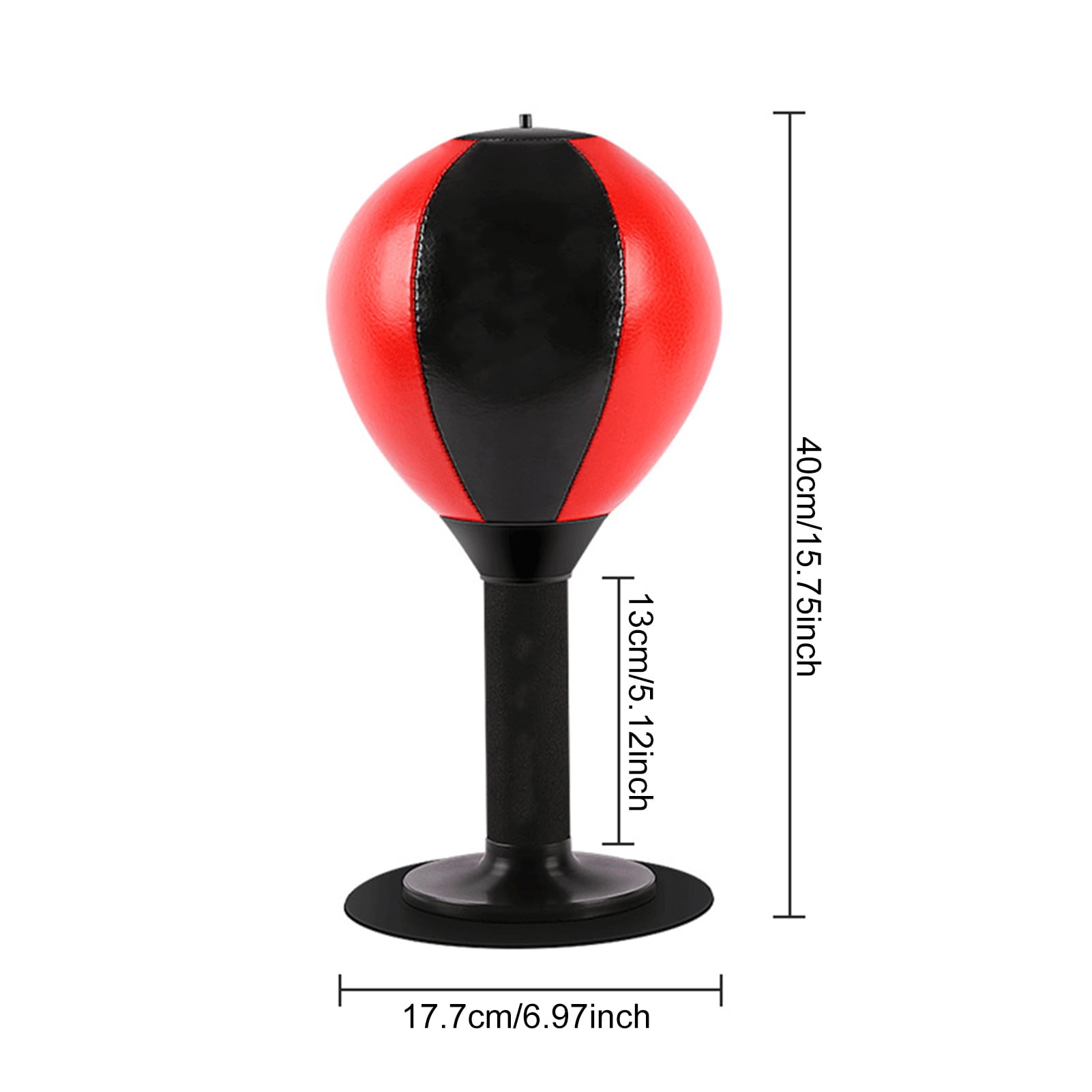 Hyasfey Desktop Punching Bag with Suction Cup Heavy Duty Stress Relief Boxing Speed Ball Kids Adults Reaction Speed Training Boxing Bag Home Office Desk Toy