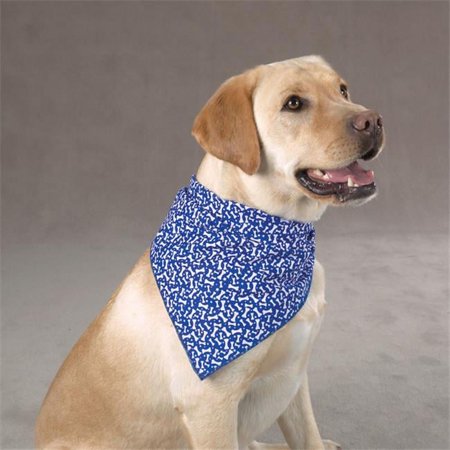 UPC: 0721343867067 | Aria Cotton/Polyester Blue Ribbon Bone Dog Bandanas  22-Inch  Red