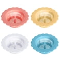 thumbnail image 4 of Harpi Sink Drain Strainer, Sink Protectors for Kitchen Sink, Kitchen Flower Shaped Sink Floor Bleed Drainage Basket Scattered Filter Bathroom Sewer Outlet Hair Colored Floor Bleed Oppose Clogging, 4 of 4