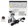 thumbnail image 5 of Weishan Micrófono de coche de 0.138 in, repuesto de micrófono de montaje externo de 16 pies para Boss JVC Sony Pioneer, unidad principal de vehículo habilitada, radio estéreo, CD, GPS, DVD con adaptad, 5 of 5