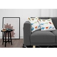 thumbnail image 3 of Ambesonne Cartoon Throw Pillow Cover 2 Pack, Jet Airliner Zeppelin, 20", Multicolor, 3 of 5