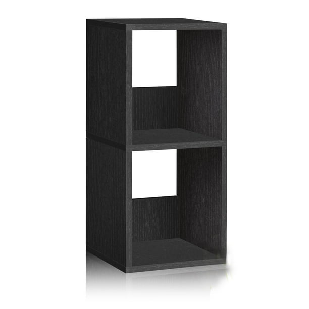 Way Basics Eco2 Shelf Duo Narrow Bookcase and Storage Shelf, Multiple