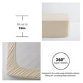 thumbnail image 7 of TiaGOC Queen Comforter Set, Beige Tufted Bed in a Bag 7 Pieces with comforters and Sheets, All Season Bedding Sets with 1 Comforter, 2 PillowShams, 2 Pillowcases, 1 Flat Sheet, 1 Fitted Sheet, 7 of 7