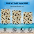 thumbnail image 5 of GZHJMY Beach Towel for Women Girls, Vintage Chicken Bath Towel, Oversized Lightweight Sport Towel, 31x51 Inch, 5 of 7
