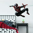thumbnail image 6 of Ultimate Spiderman Peel and Stick RMK4831GM Giant Wall Decal and Spider-Man Miles Morales RMK3921GM Peel and Stick Giant Wall Decals Bundle Set, 6 of 8