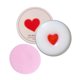 thumbnail image 2 of Jabón limpiador para brochas de maquillaje y cosméticos, barra limpiadora para brochas para toda la familia y amigos. Corazón, 2 of 9