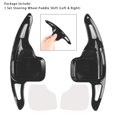 thumbnail image 2 of Steering Wheel Paddle Shifter Extensions For BMW F15 F25 F30 F31 Black, 2 of 12
