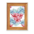 thumbnail image 1 of Red Symbol Desktop Wooden Photo Frame Display Picture Art Painting Multiple Sets, 1 of 3