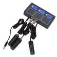 thumbnail image 1 of Water Quality Meter, 8 in 1 Automatic Data Storage Water Quality Monitor Wireless WIFI Remote Monitoring  for Aquarium US Plug 110V, 1 of 7