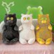 thumbnail image 2 of Cat doll doll cute simulation blue cat orange cat plush toy girl sleeping pillow doll decompression gift, 2 of 5
