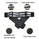 thumbnail image 4 of Cinturón de cadera sacroilíaco para hombres y mujeres que alivia el dolor ciático y lumbar, el soporte para la espalda proporciona soporte pélvico para la articulación SI, 4 of 5