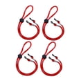 thumbnail image 4 of ELAYARD 4Pcs Red Adjustable Sports Glasses Rope Anti Lost Belt Lightweight for Movement Eyewear, 4 of 6