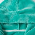 thumbnail image 6 of Girls Fleece Hooded Robes, Toddler Flannel Robe Kids Soft Fuzzy Bathrobe Girls Robe Boys Solid Robe 𝐏ajamas, 6 of 8