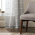 thumbnail image 3 of Better Homes & Gardens Woven Stripe Curtain Panel Pair, Indoor, Pole Top, Adult, 3 of 5