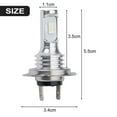 thumbnail image 7 of H7 LED Headlight Bulbs Kit 8000K Ice Blue 80W 8000LM for Low Beam and High Beam Replacement, 7 of 7