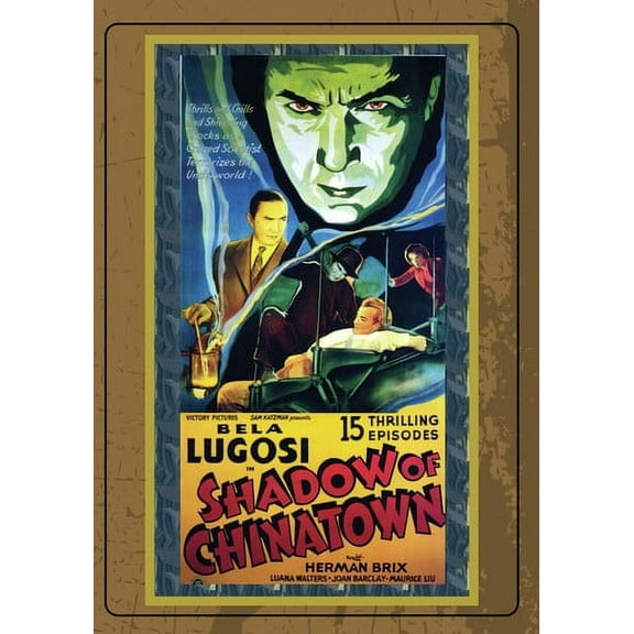 Shadow Of Chinatown-Serial (DVD), Sinister Cinema, Mystery & Suspense