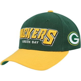 Green Bay Packers Mitchell & Ness Head Coach Pullover Hoodie - Gold