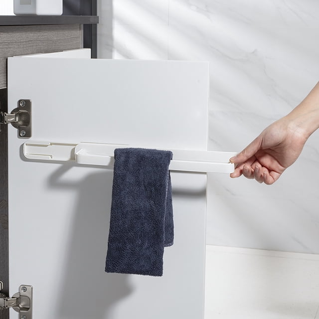 unbranded Estante Para Toallas De Con Adhesivo Autoportante Color Para Organización Y De Espacio