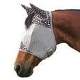 thumbnail image 2 of Cashel Company  Leopard Pattern Fly Mask with Ears Leopard WARMBLOOD, 2 of 5