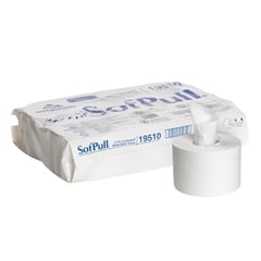 - Sofpull 19510 High Capacity Center Pull Toilet Paper by Georgia-Pacific GP PRO, 1000 Seets Per Roll, 6 Rolls Per Case