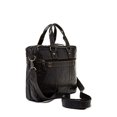 thumbnail image 3 of Jack Georges Voyager Hand-Stained Buffalo Leather Large Professional Briefcase #7317 (Black), 3 of 5