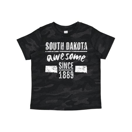 

Inktastic South Dakota Awesome Since 1889 Boys or Girls Toddler T-Shirt