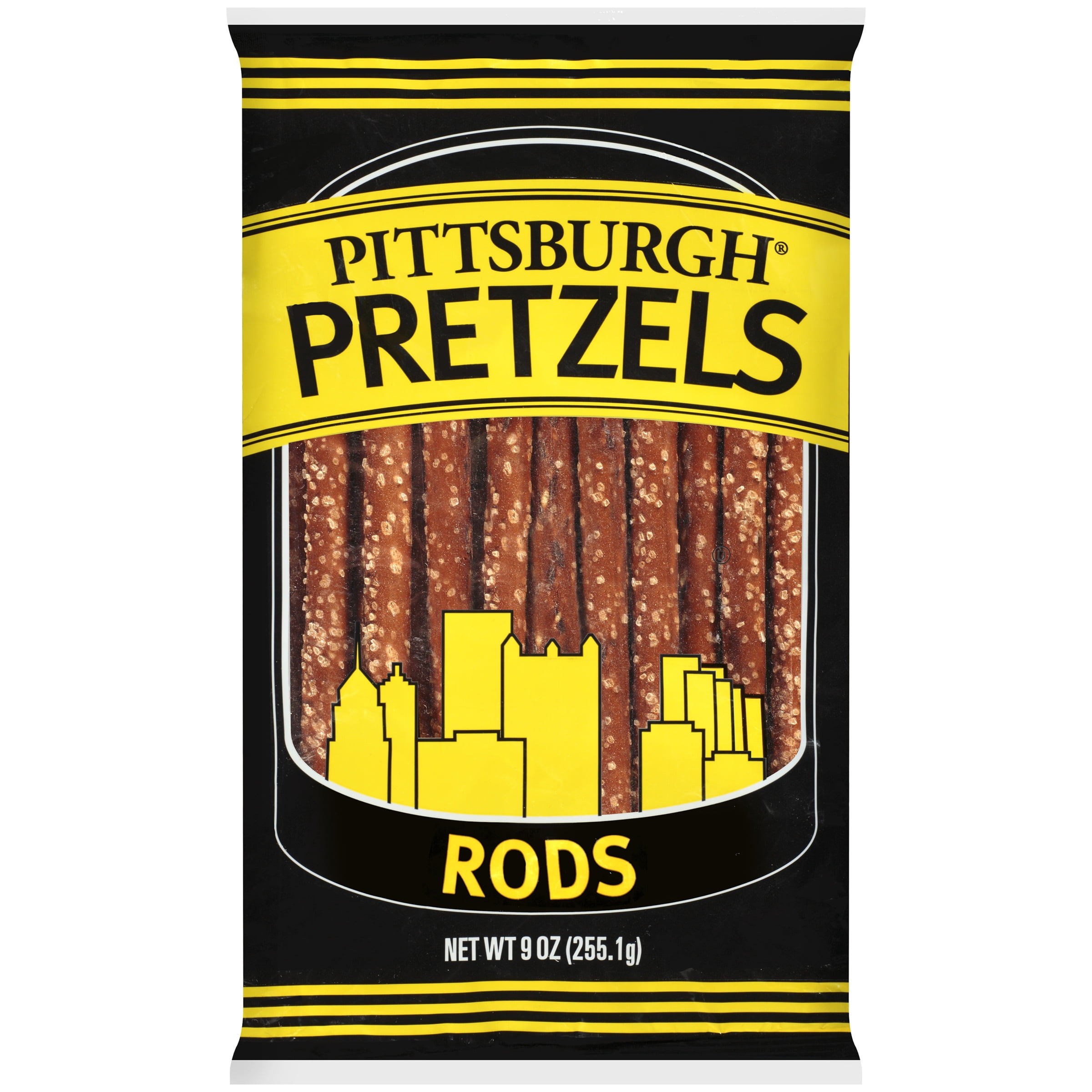 Pittsburgh Pretzels Rods 9 Oz.