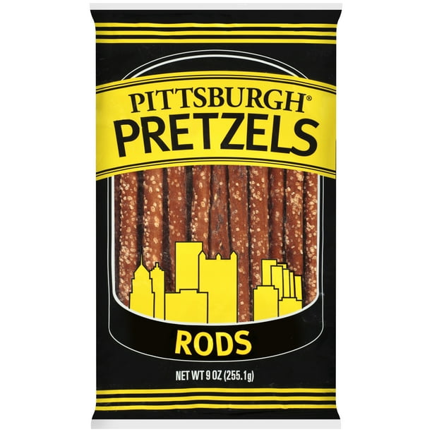 Pittsburgh Pretzels Rods 9 Oz.