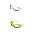 thumbnail image 1 of 2 gafas de cebolla a prueba de viento, gafas sin lágrimas, utensilios de cocina para cocinar Blanco verde Jinwen gafas de cebolla cortada, 1 of 8