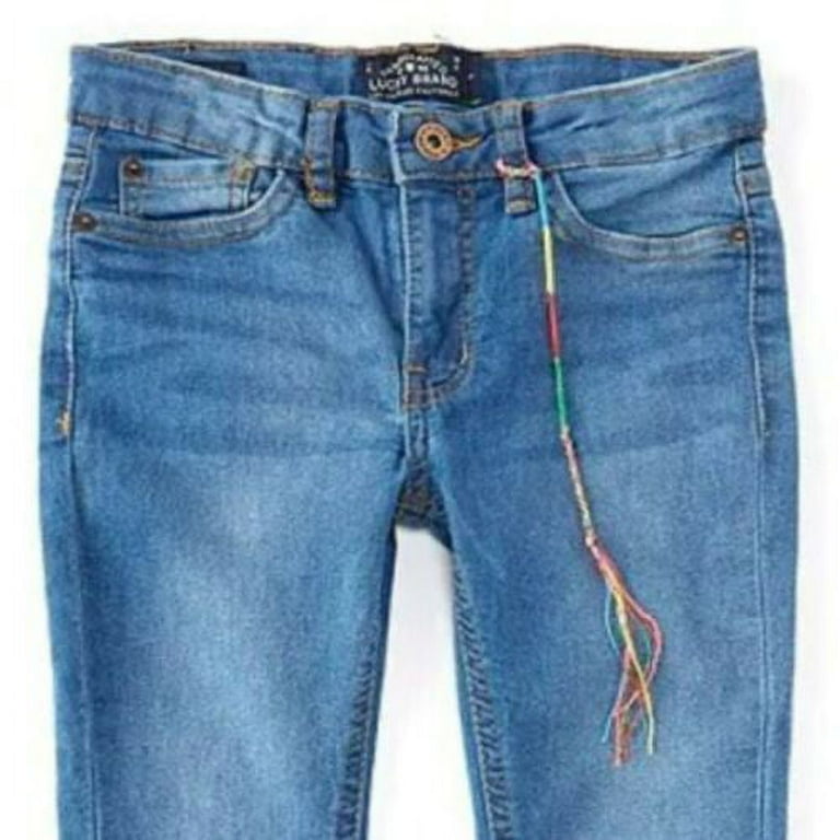 Lucky Brand Girl s Zoe Skinny Stretch Denim Jeans Walmart