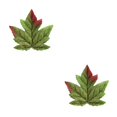thumbnail image 4 of Ounissouiy Hojas de arce artificiales Vibrantes decoraciones de hojas de otoño para eventos y fiestas Type7 NO7, 4 of 6