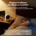 thumbnail image 5 of Aecooly Chic 01 Lite Desk Fan - 100-Speed Touch Control, 4000mAh Battery, Quiet Digital Display, Small Table Fan for Bedroom, Office & Travel, 5 of 9
