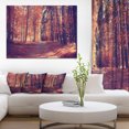 thumbnail image 1 of Bois Épais dans Forêt d'Automne Colorée - Art Moderne sur Toile, 1 of 4