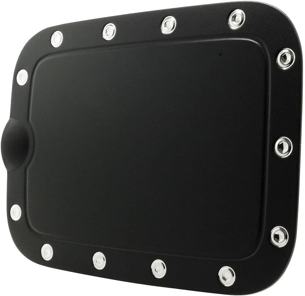 Fuel Tank Gas Door Cover SelfAdhesive Fits 20112016 F250 Black