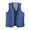 Dark Blue Waistcoat for Women #0, variant on Waistcoat for Women Y2K Jeans Jacket Elegant Jacket Loose Sleeveless Tops Casual Button Down Denim Vest Country Trendy V Neck Dark Blue L