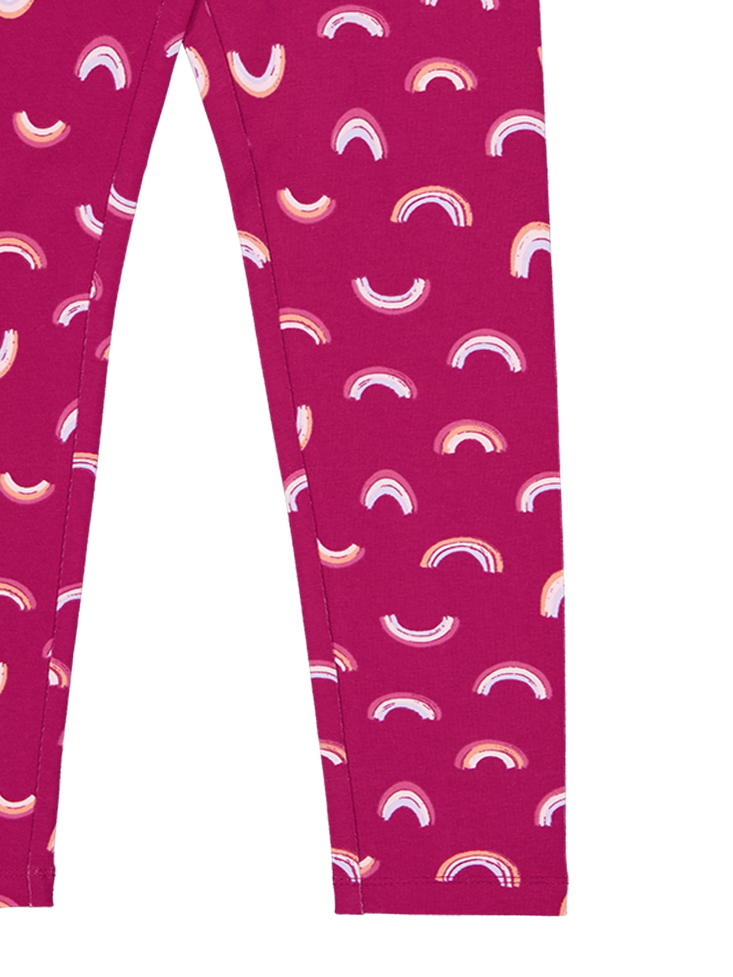 Wonder Nation Girls Kid Tough Leggings, 3-Pack, Sizes 4-18 & Plus