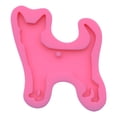 thumbnail image 1 of Techinal Shiny Dog Shaped Keychain Epoxy Resin Mold Jewelry Pendants Silicone Mould DIY Crafts Decorations Casting Tools, 1 of 19