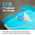 thumbnail image 3 of La báscula inteligente premium con WiFi de Greater Goods mide y rastrea el peso, el IMC, la masa muscular, el peso del agua, la densidad ósea y la grasa corporal., 3 of 5