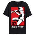 thumbnail image 2 of Naruto Kakashi Men's and Big Men's Graphic T-shirt Round Neck Short Sleeve Top Summer Supply, 2 of 6