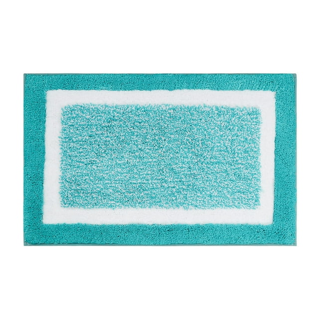 EastVita Bathroom Rugs Soft Super Absorbent Anti-slip Microfiber Bath Mat Modern Simple Carpet for Tub Shower