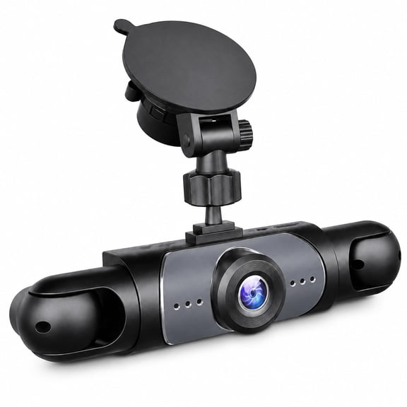 HaloDrive 4 Camera Wireless dashcam, 2K Front and 1080P Rear & Side Cameras, 64GB Card, WIFI