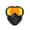 Type D, variant on Detachable Face Mask Motorcycle Goggles Anti-Fog Wide View Uv Protective Removable Face Shield For Motorbike Cycling Ski Outdoor Sports(Black)