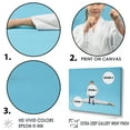 thumbnail image 3 of Designart "Photography Of A Karate Kid" Martial Arts Floater Framed Wall Art Prints, 3 of 5